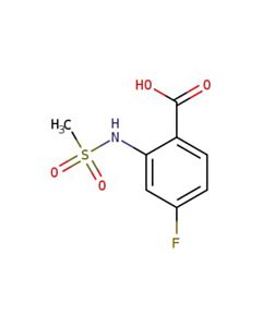 Astatech 4-FLUORO-2-(METHYLSULFONAMIDO)BENZOIC ACID; 1G; Purity 95%; MDL-MFCD09734189